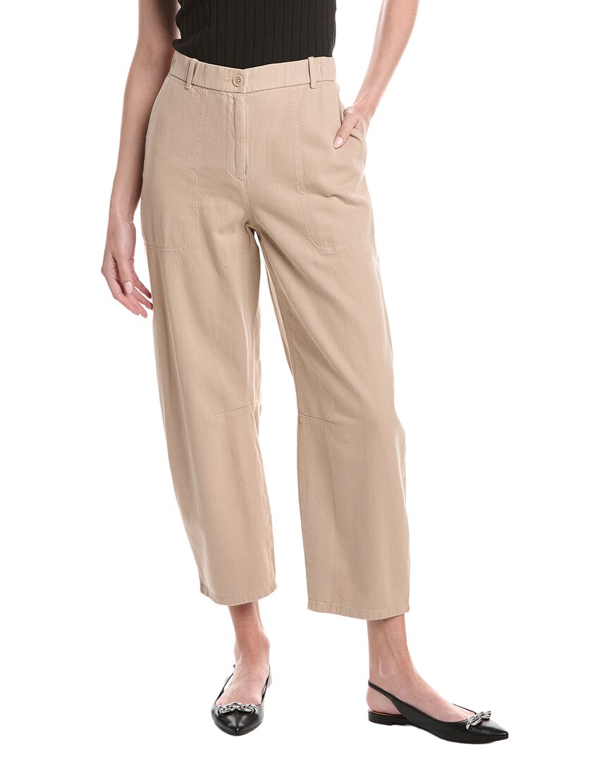 Eileen Fisher Petite Ankle Barrel Pant
