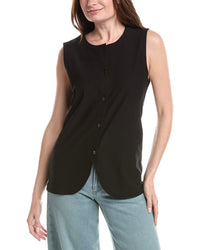 Eileen Fisher Round Neck Vest