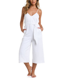 La Blanca Seaside V-Neck Jumpsuit