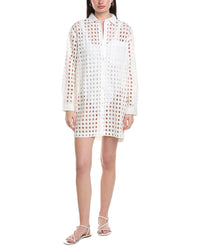 Echo Eyelet Shirtdress