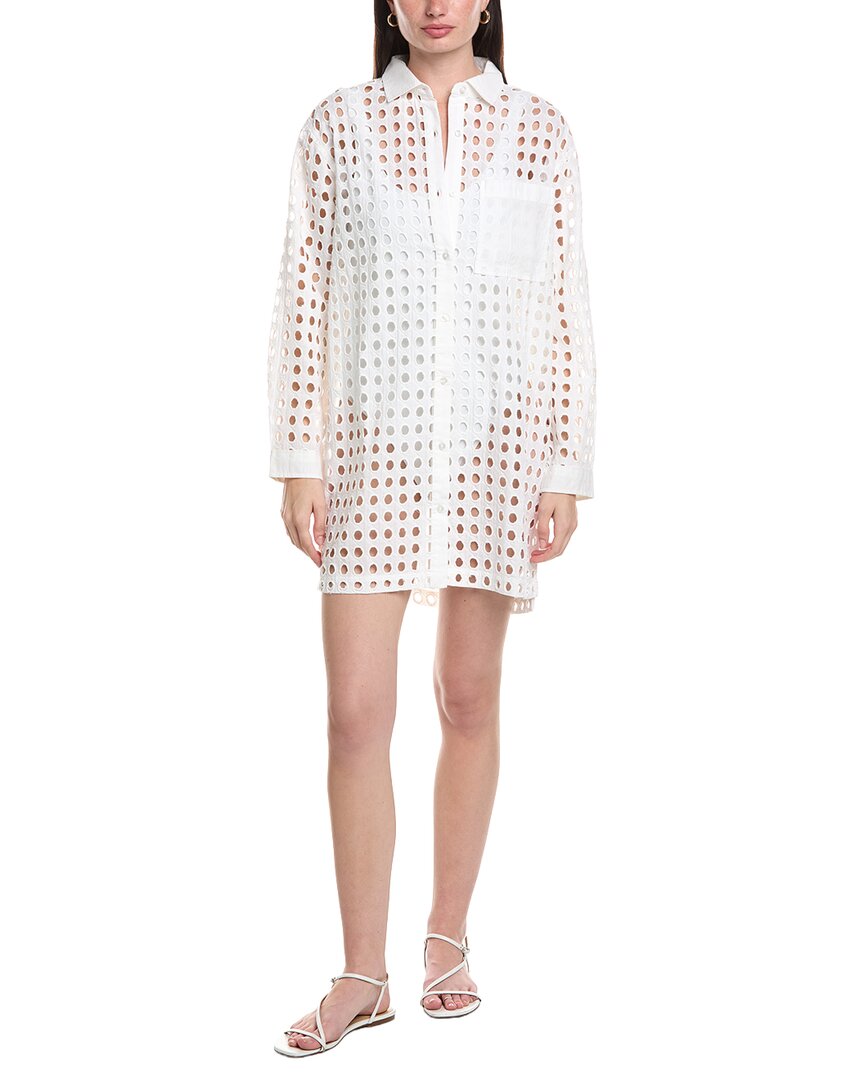 Echo Eyelet Shirtdress