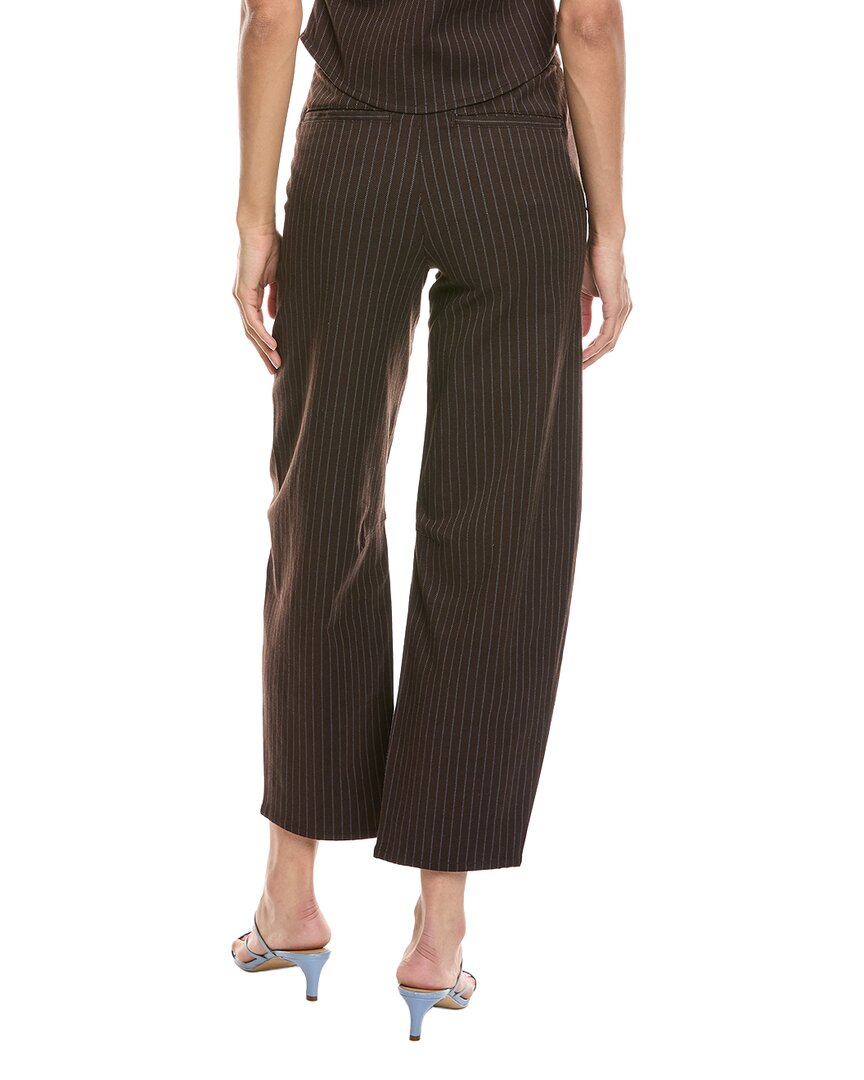 Dl1961 Miro Brown Blue Stripe Barrel Leg Jean