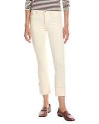 Dl1961 Mara Ankle Crema Cuffed Straight Jean