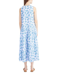 Draper James Skipper V-Neck Midi Dress