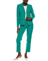 Le Suit 2Pc Seamed Jacket & Slim Pant Set
