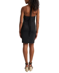 Natori Solid Jersey Mini Halter Dress