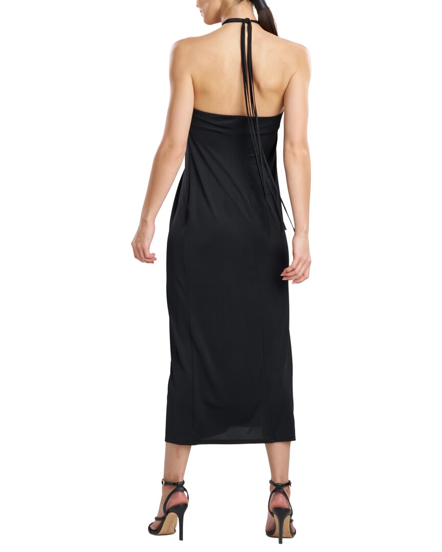 Natori Solid Jersey Halter Dress