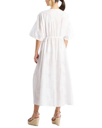 Natori Palm Caftan Dress