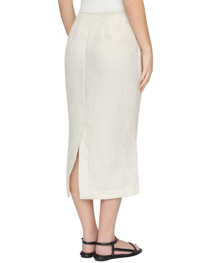 Lafayette 148 New York Linen Pencil Skirt