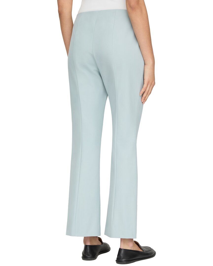 Lafayette 148 New York Vesey Side Zip Flared Ankle Pant