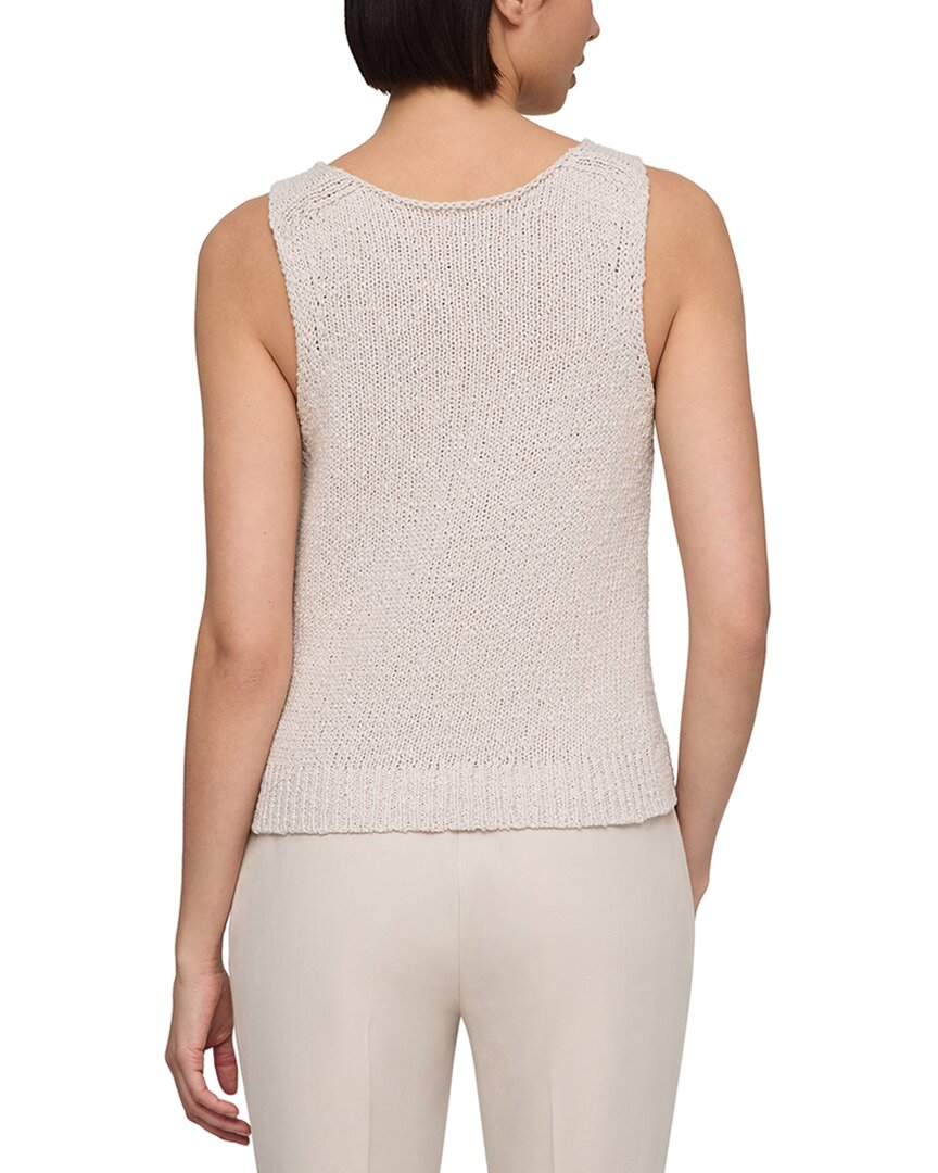 Lafayette 148 New York Scoop Neck Sweater Tank