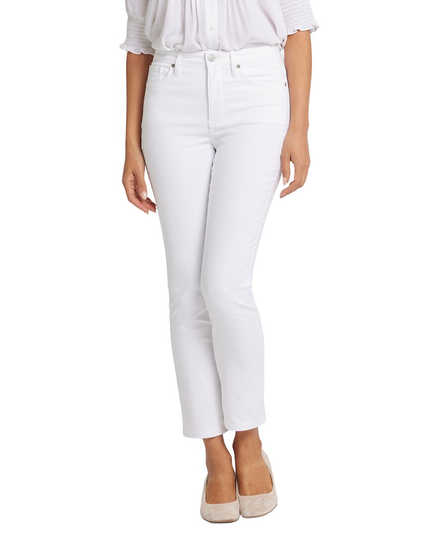 Nydj Curve Optic White Slim Jean