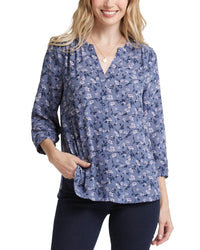 Nydj Pintuck Blouse