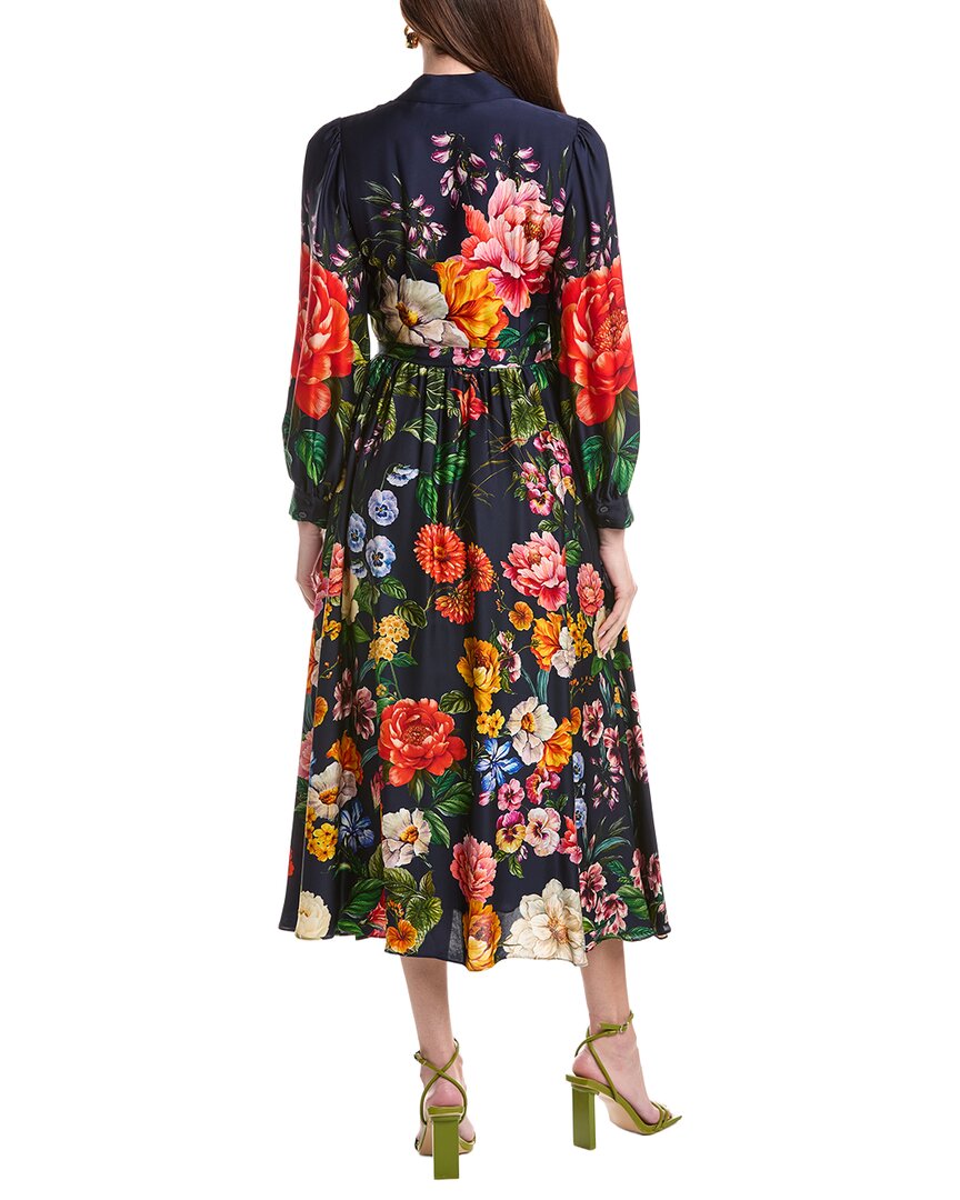 Elie Tahari The Melina Silk-Blend Dress – Bluefly
