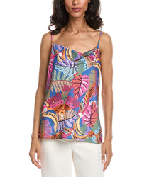Tahari Asl Printed Cami Top