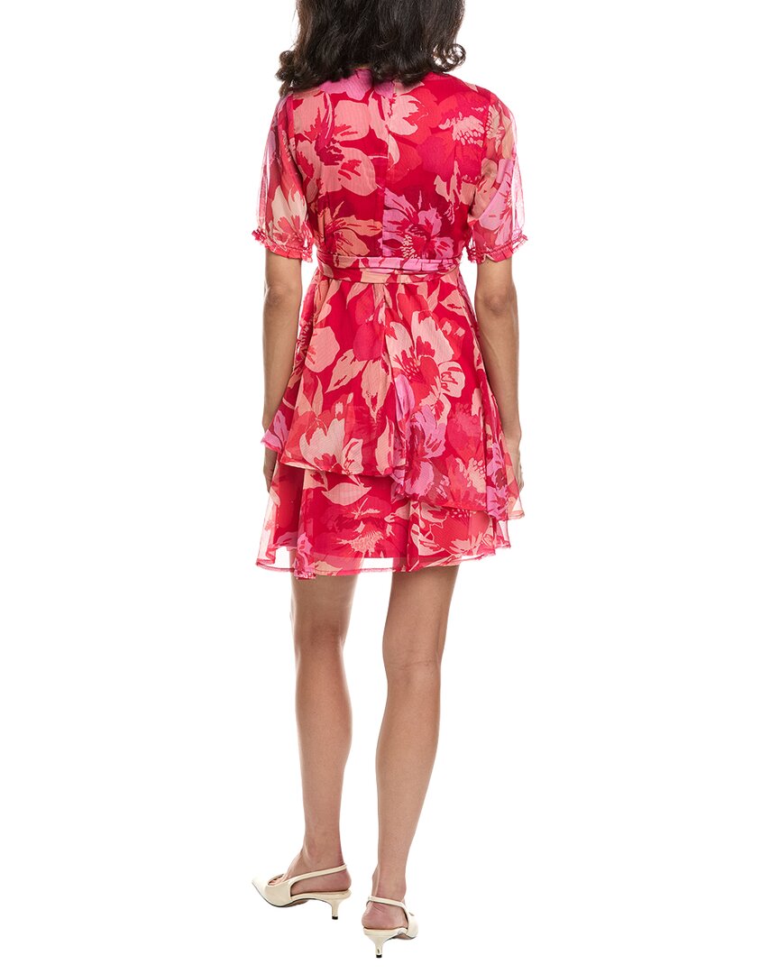 Tahari Asl Printed Mini Dress