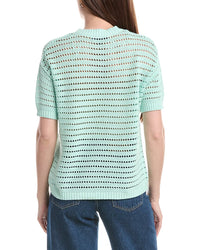 Joseph A. Open Stitch Boxy T-Shirt