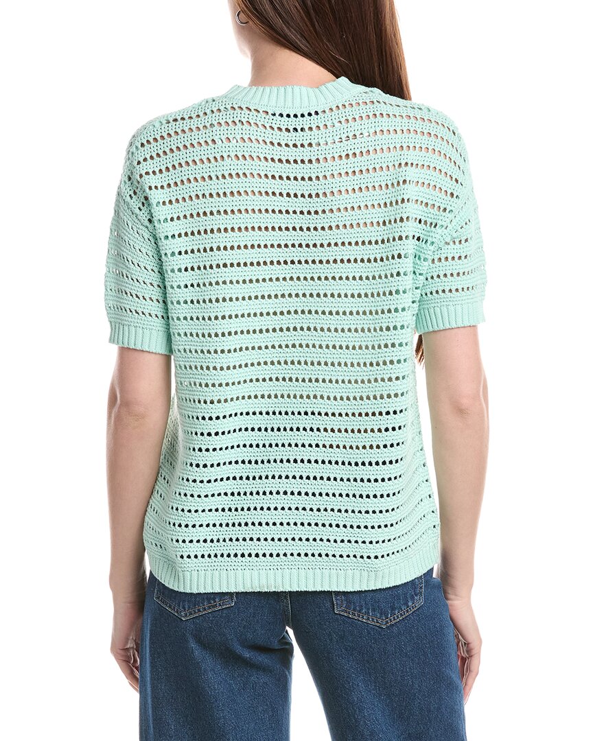Joseph A. Open Stitch Boxy T-Shirt