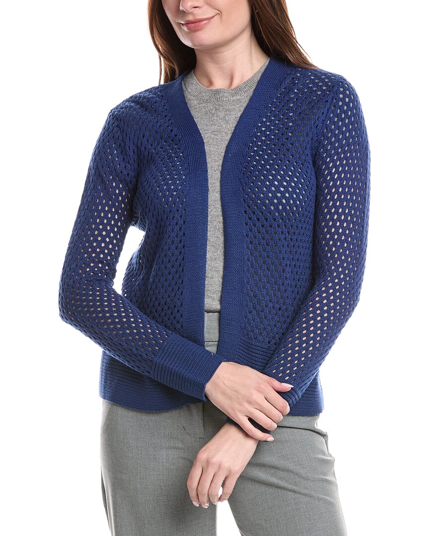 Joseph A. Open Pointelle Cardigan