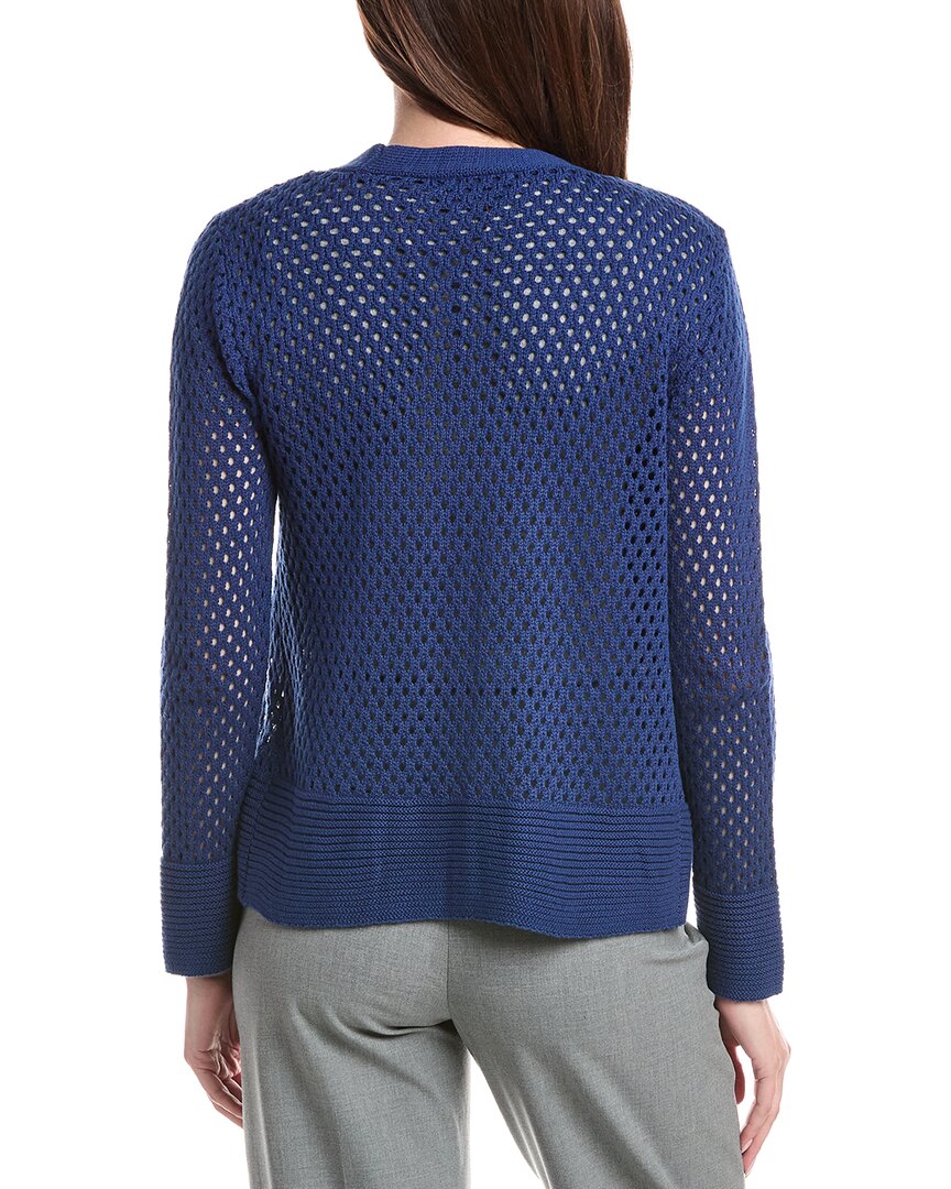 Joseph A. Open Pointelle Cardigan