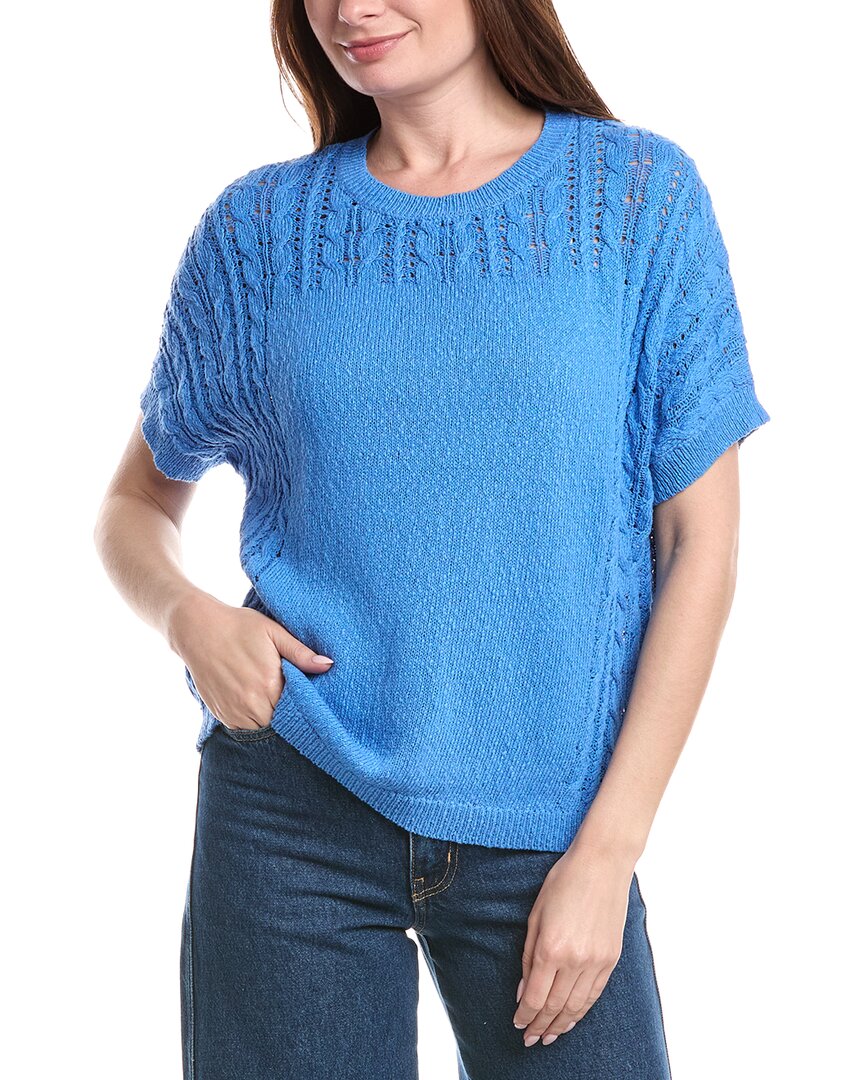 Joseph A. Placed Cable Boxy T-Shirt
