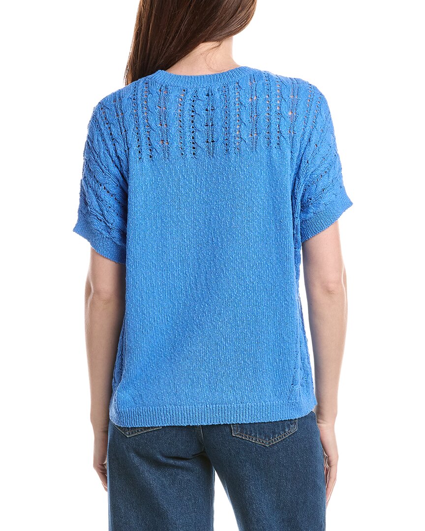 Joseph A. Placed Cable Boxy T-Shirt
