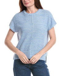 Joseph A. Braided Sweater Top