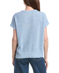 Joseph A. Braided Sweater Top