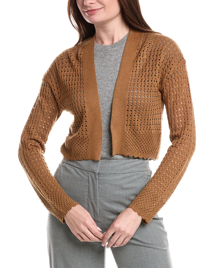 Joseph A. Open Stitch Shrug