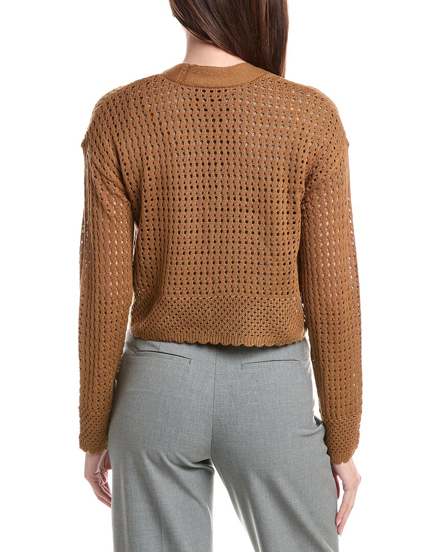 Joseph A. Open Stitch Shrug