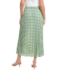 Max Studio Pleated Maxi Skirt