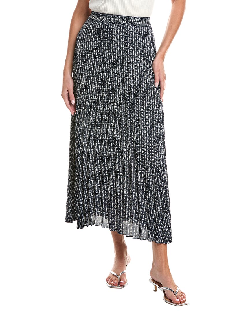 Max Studio Pleated Maxi Skirt