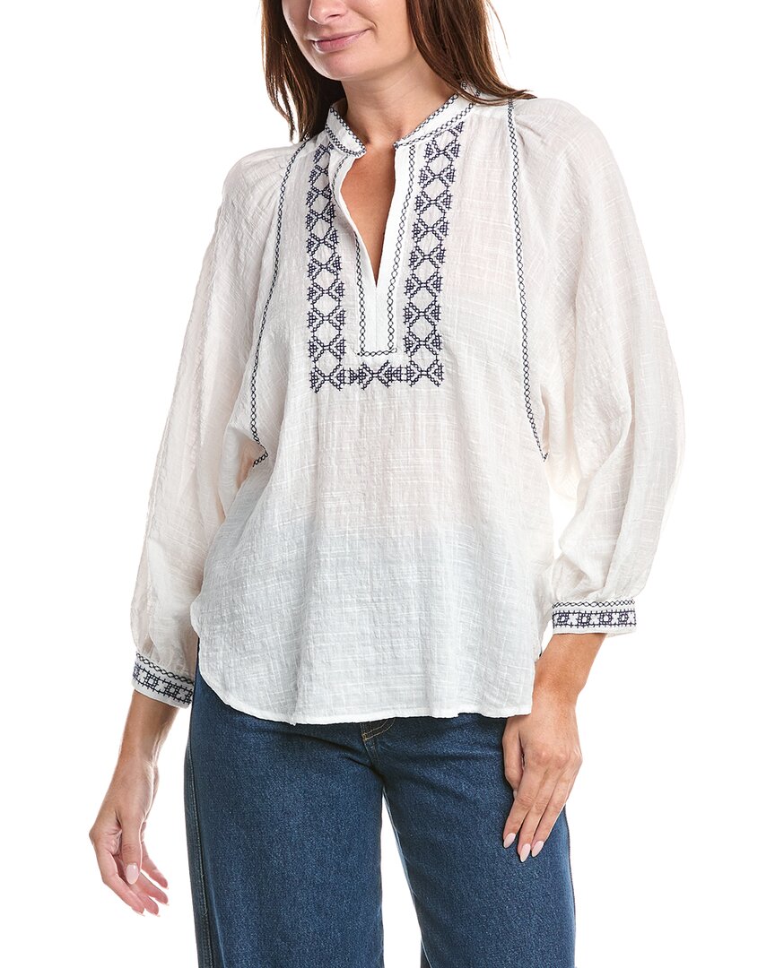 Max Studio Side Tab Button Front Shirt