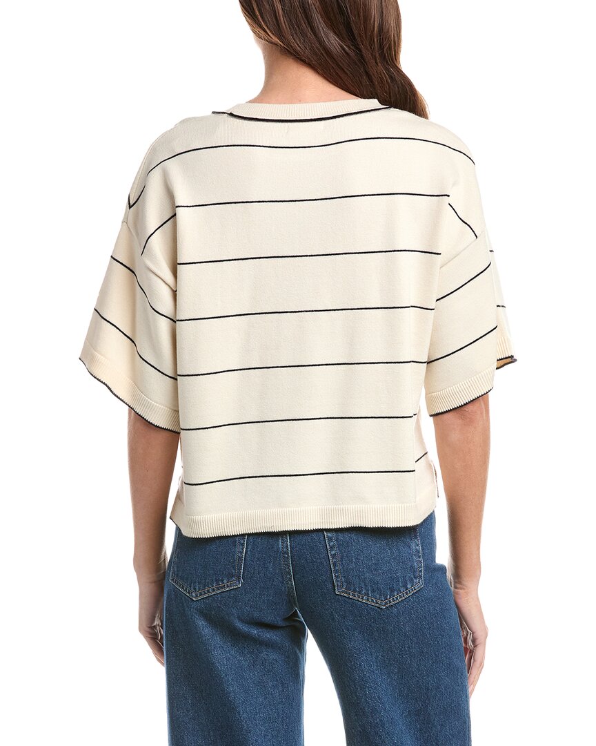 Max Studio Elbow Sleeve Sweater Top