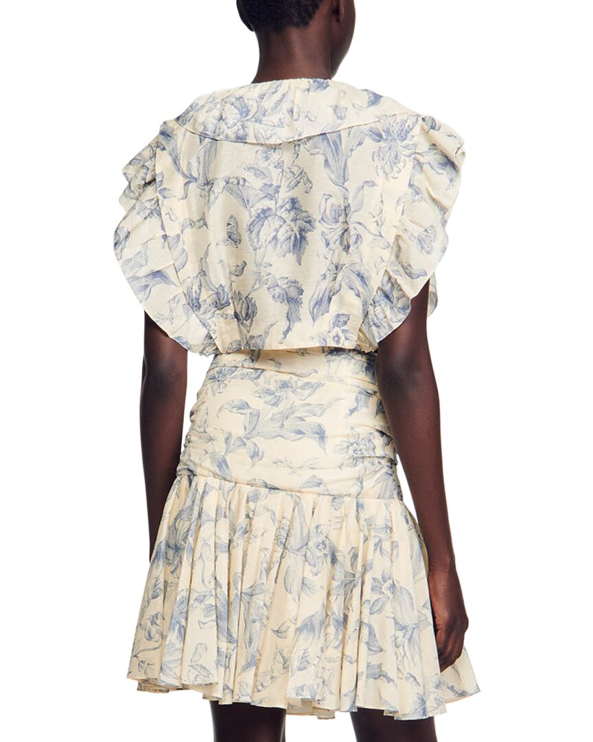 Sandro Josey Linen Top