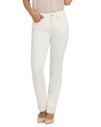 Nydj Marilyn Winter White Straight Leg Jean