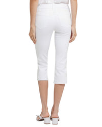 Nydj Marilyn Optic White Straight Leg Jean