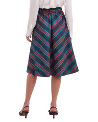 Draper James Taffeta Midi Skirt