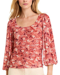 Draper James Shelby Scoop Neck Top