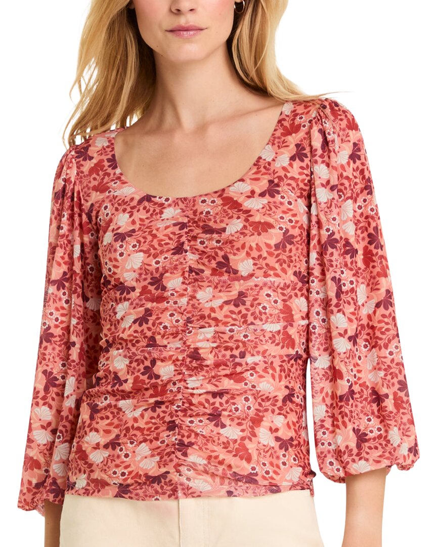 Draper James Shelby Scoop Neck Top