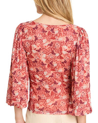 Draper James Shelby Scoop Neck Top