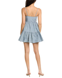 Avantlook Check Mini Dress