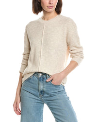 Atm Anthony Thomas Melillo Pintuck Linen & Silk-Blend Sweater