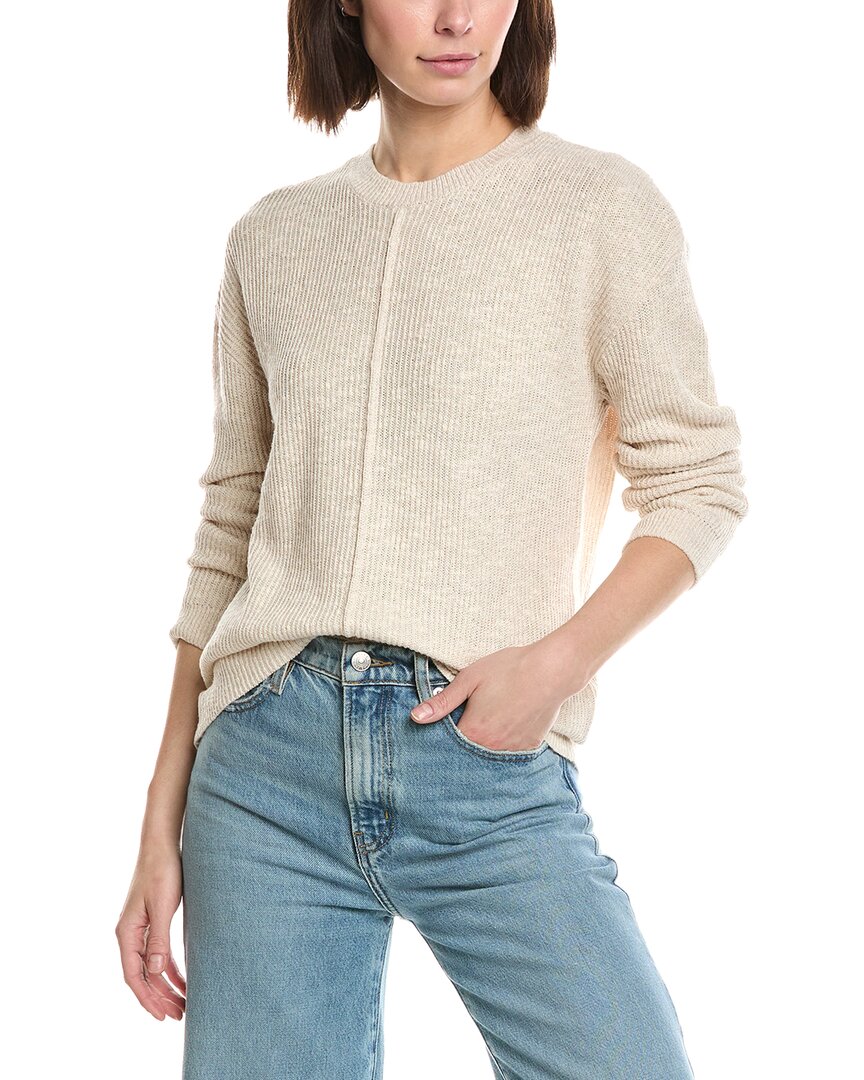 Atm Anthony Thomas Melillo Pintuck Linen & Silk-Blend Sweater