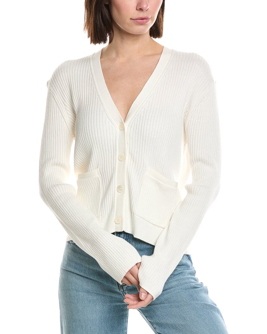 Atm Anthony Thomas Melillo Ribbed Cashmere-Blend Cardigan