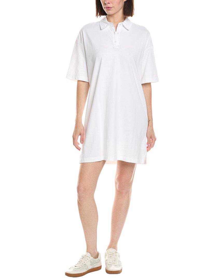ATM Anthony Thomas Melillo Atm Anthony Thomas Melillo Heavyweight Jersey Mixed Media Dress