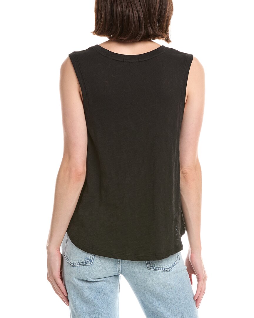 Atm Anthony Thomas Melillo Slub Jersey V-Neck Tank Top