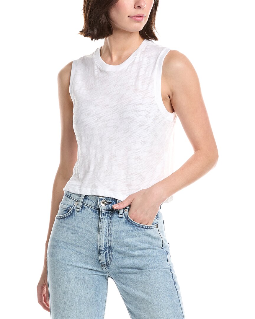 Atm Anthony Thomas Melillo Slub Sleeveless Schoolboy T-Shirt
