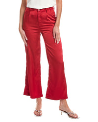 Gracia Satin Wide Leg Dress Pant