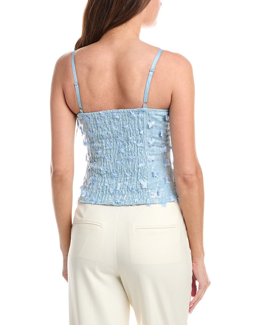 Gracia Allover Floral Applique Top